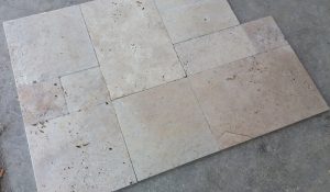 1.2 cm eskitme traverten set